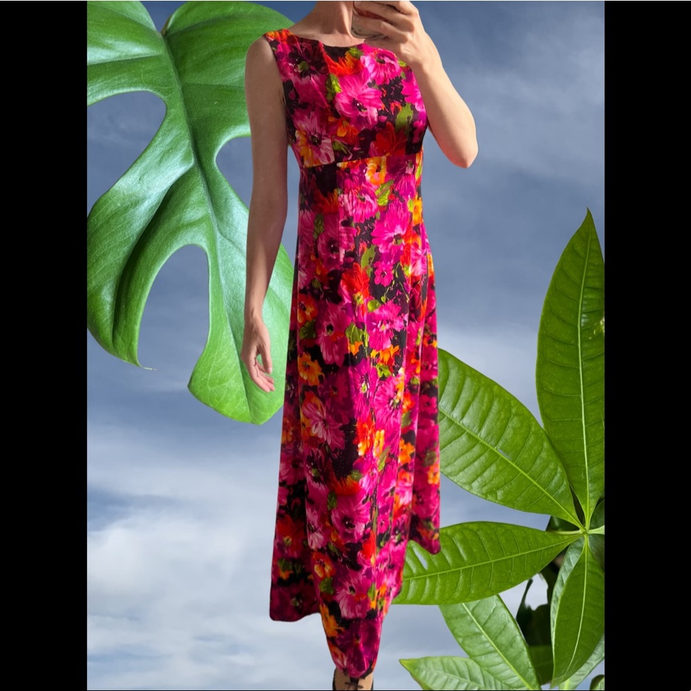 Vintage Floral Maxi